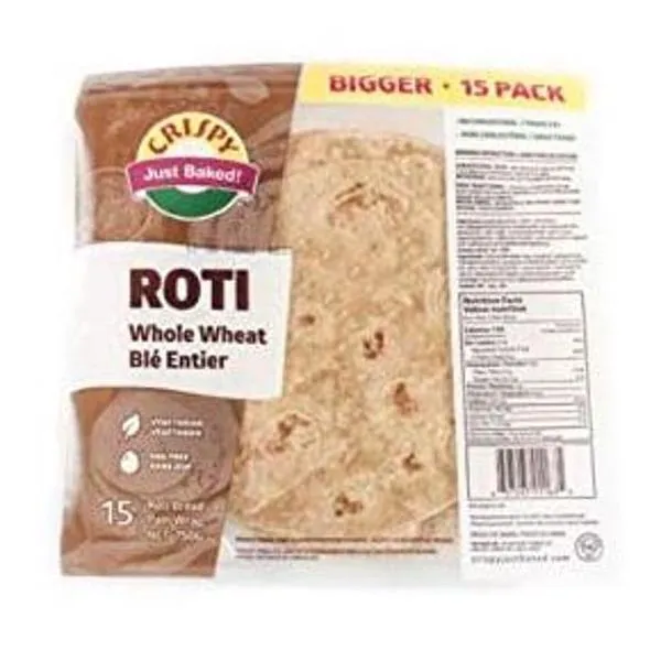 Crispy Whole Wheat Roti 15pcs 750gm