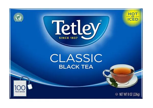 Tetley Classic Black Tea 100 Tea Bags