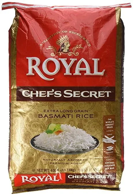 Royal Chef'S Secret Basmati Rice 20lb