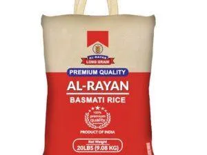 Al-Rayan  Basmati Rice 20 Lb