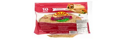 Crispy Whole Wheat  100% Roti 500gm 10rotis