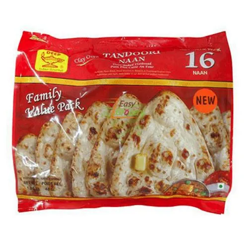 Deep  Tandoori Naan Family Value Pack 16 Naan