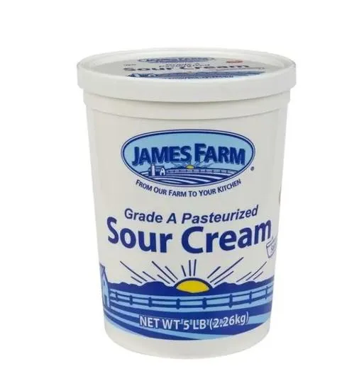 James Farm Sour Cream 5 Lb