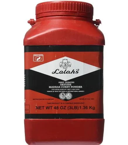 Lalah'S Madras Curry Powder 48oz