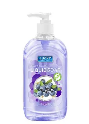Lucky Blueberries Liquid Soap  14 Fl Oz