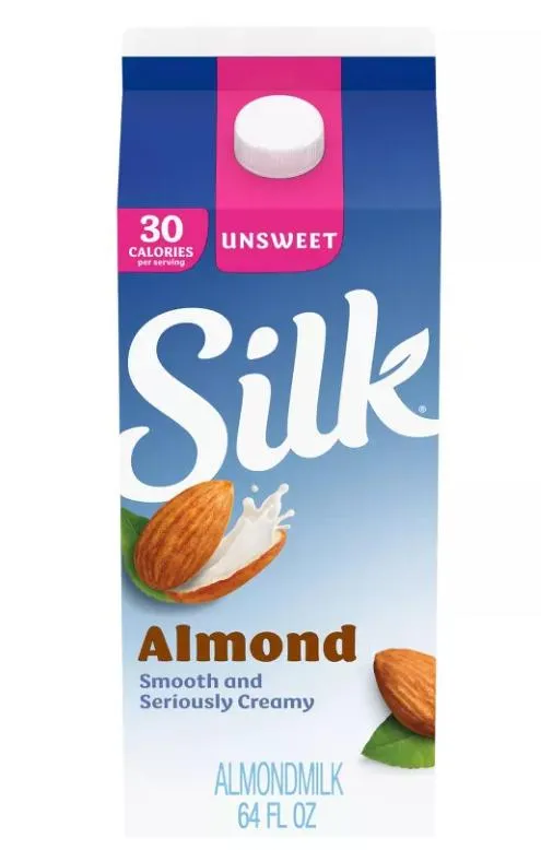 Silk Unsweet Almond Milk 64fl Oz