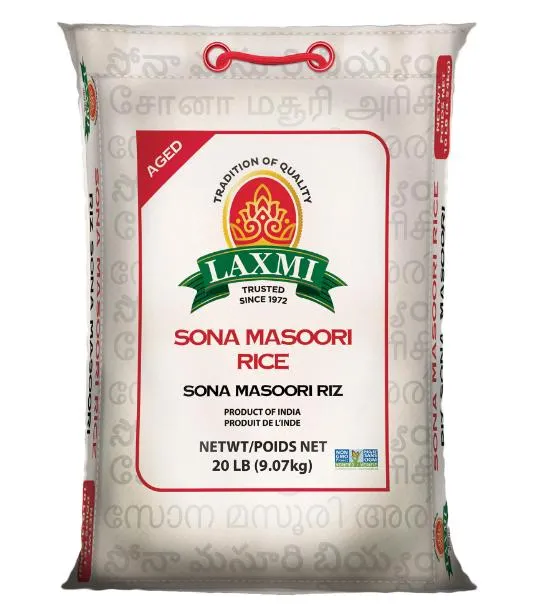 Laxmi Sona Masoori Rice 20lb