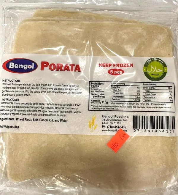 Bengol Porota 5pcs
