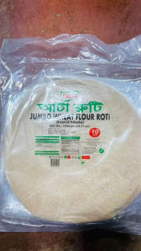 Moja Wheat Flour Roti 10 Pcs.