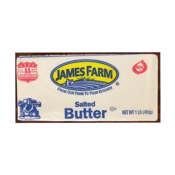 James Farm Salted Butter 453gm